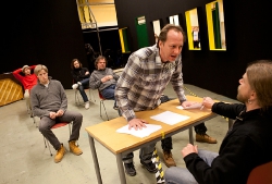 Det hettar till på Arbetsförmedlingen. Foto Stig Hammarstedt