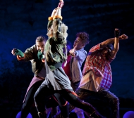 Dancing on the ringmur 2013. Foto Stig Hammarstedt