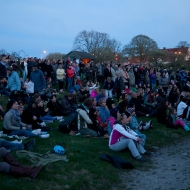 Dancing on the Ringmur 2.0. Foto: Stig Hammarstedt
