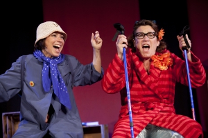 Föreställningsfoto från ENSAMMA MEN TILLSAMMANS. Fotograf: Stig Hammarstedt