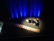 Repetition av Stjärna över Fritsarve – ”julaftonavsnittet”. Foto: Mari Ljungström