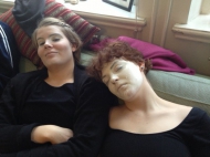 Repetition av Stjärna över Fritsarve – ”julaftonavsnittet”. Foto: Mari Ljungström