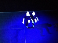 Repetition av Stjärna över Fritsarve – ”julaftonavsnittet”. Foto: Mari Ljungström