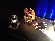 Repetition av Stjärna över Fritsarve – ”julaftonavsnittet”. Foto: Mari Ljungström