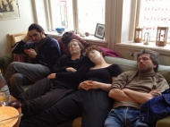 Repetition av Stjärna över Fritsarve – ”julaftonavsnittet”. Foto: Mari Ljungström