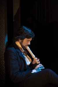 Föreställning JAG VET VEM JAG ÄR. Erik Törner. Foto: Stig Hammarstedt