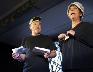 OJ,NAR det blir svårt… Foto: Tove Sjögren