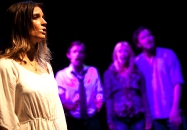 Sånger från andra sidan havet. Länsteatern 2012. Foto: Stig Hammarstedt