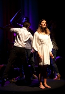 Sånger från andra sidan havet. Länsteatern 2012. Foto: Stig Hammarstedt