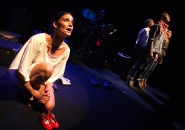 Sånger från andra sidan havet. Länsteatern 2012. Foto: Stig Hammarstedt