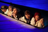 Johanna Haglund, Martyna Lisowska, Anna Jankert, Inger Wolter, Sophie Jonasson. Fotograf: Stig Hammarstedt