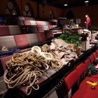 Repetition Svenskbyborna. Till premiären ska allt vara klart och på sin plats. Lite arbete återstår bevisligen… Foto Stig Hammarstedt