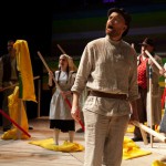 Inger Wolter, Johannes Loor, Beatrice Lindholm, Tomas Lindström, Leif Axelsson, Anna Jankert. Fotograf: Stig Hammarstedt