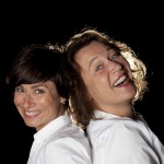 Martyna Lisowska och Karin Kickan Holmberg. Foto: Stig Hammarstedt