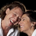 Karin Kickan Holmberg och Martyna Lisowska. Foto: Stig Hammarstedt