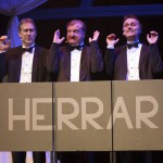 Ensemblen i ”Bättre begagnat; Ulf Grönhagen, Lennart Bäck och Thomas Sundström. Foto: Stig Hammarstedt