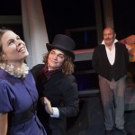 Föreställning JAG VET VEM JAG ÄR. Camilla Eriksson, Malin Karlsson, Bengt-Åke Rundqvist & Erik Törner. Foto: Stig Hammarstedt